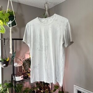 Calvin Klein Tie Dye T-Shirt Casual Everyday Top Gray Mens Size L